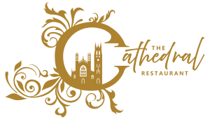 THE CATHEDRAL RESTAURANT LOGO-GOLD